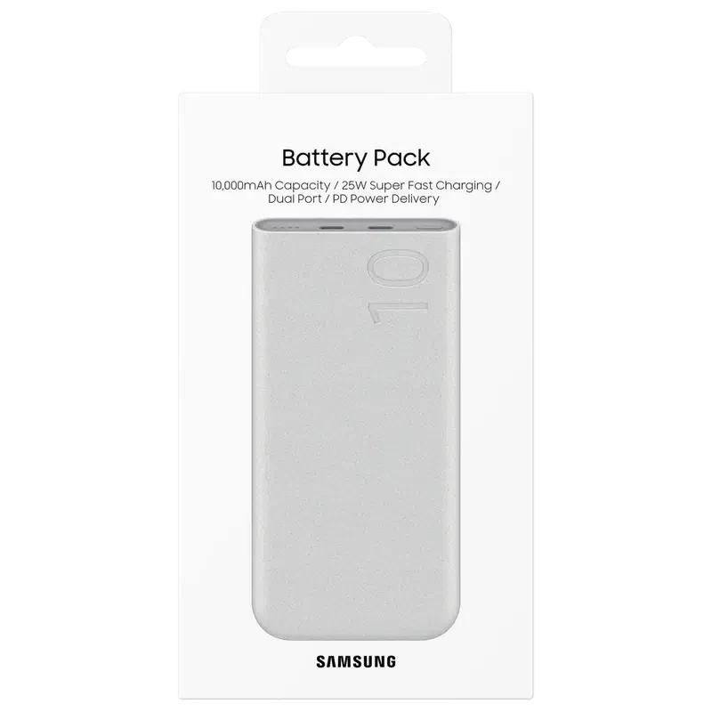 Портативное зарядное устройство Samsung Super Fast Charging, Beige 7