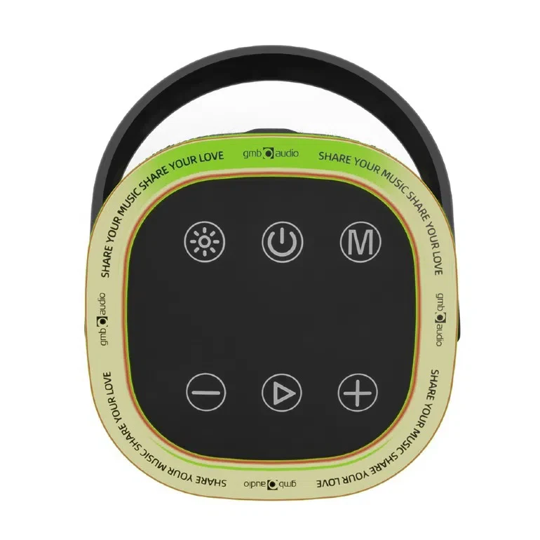 Boxă portabilă Gembird SPK-BT-LED-06, Negru 3