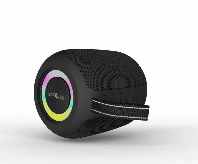 Boxă portabilă Gembird SPK-BT-LED-05-BK, Negru 3