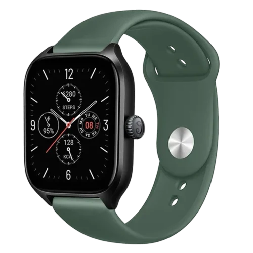 Curelușă din silicon 22mm Olive Green