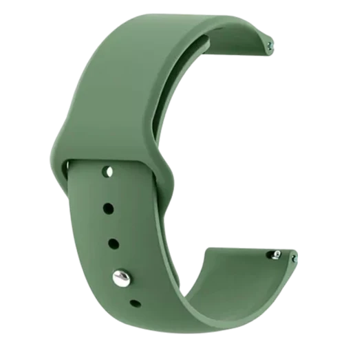 Curelușă din silicon 22mm Olive Green