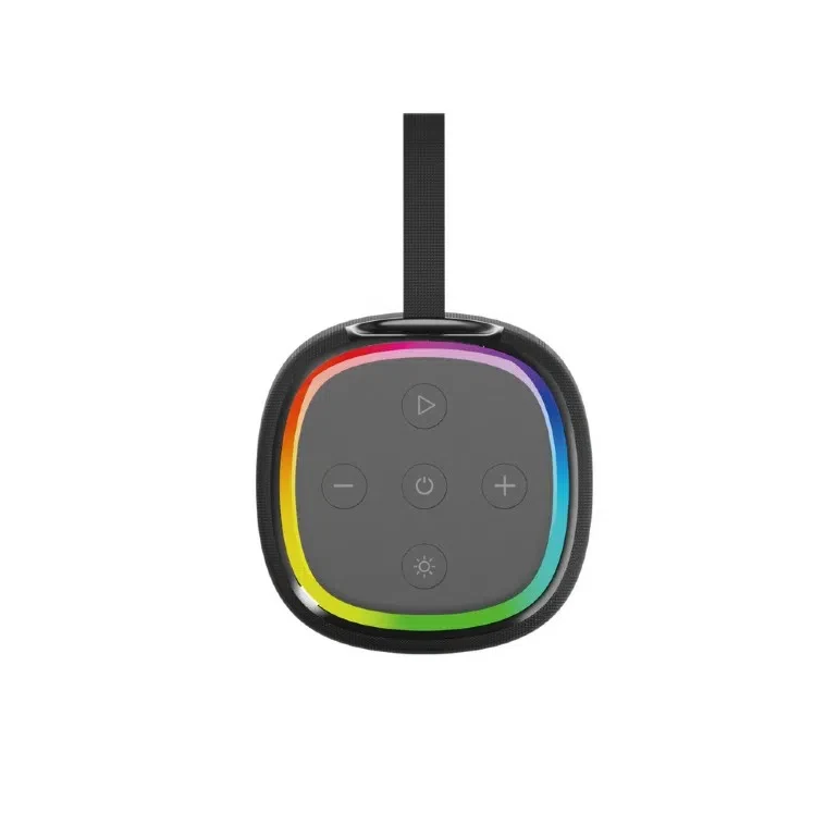 Boxă portabilă Gembird SPK-BT-LED-08S, Negru 4