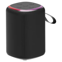 Boxă portabilă Gembird SPK-BT-LED-08S, Negru