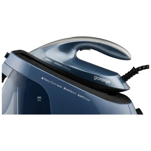 Fier de călcat cu generator de abur Gorenje SGD3000BBK, Albastru