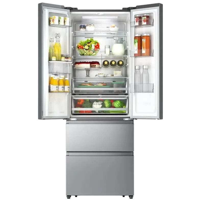 Холодильник Hisense RF632N4WIE1, Silver 3