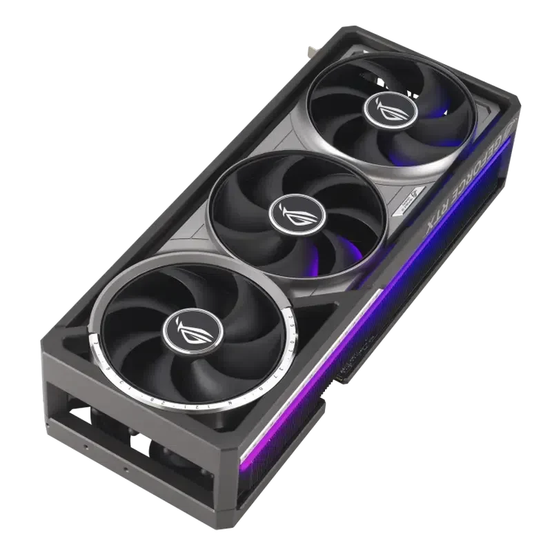 Placă video ASUS ROG Astral GeForce RTX 5080 OC, Black 4