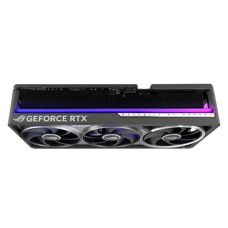 Placă video ASUS ROG Astral GeForce RTX 5080 OC, Black 9