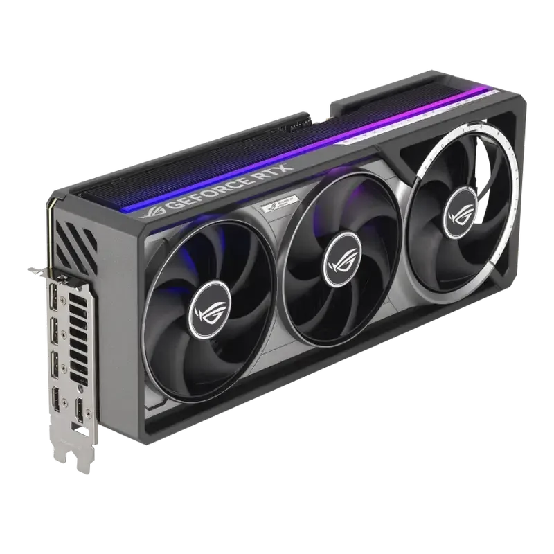 Placă video ASUS ROG Astral GeForce RTX 5080 OC, Black 8