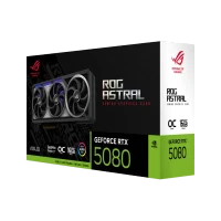 Placă video ASUS ROG Astral GeForce RTX 5080 OC, Black 14