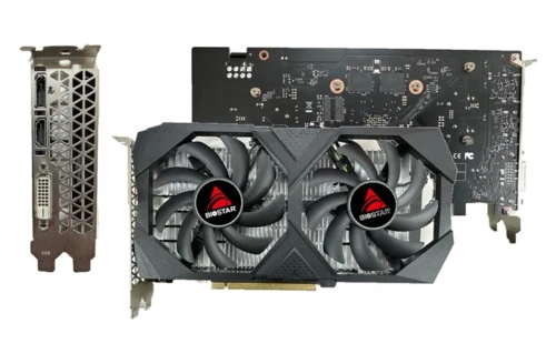 Видеокарта BIOSTAR GeForce RTX3050 6ГБ, Черный