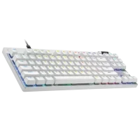 Клавиатура Logitech G Pro X TKL Rapid, Проводное, Белый 3