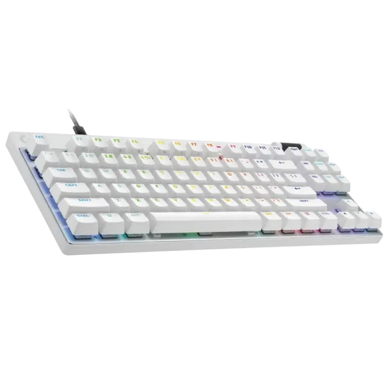 Клавиатура Logitech G Pro X TKL Rapid, Проводное, Белый 3