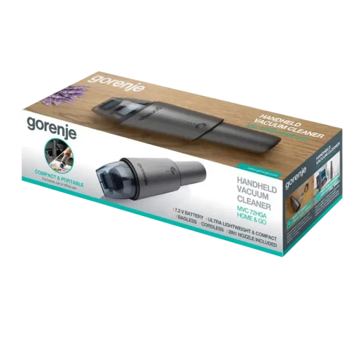 Aspirator Manual Gorenje MVC72HGA, Gray