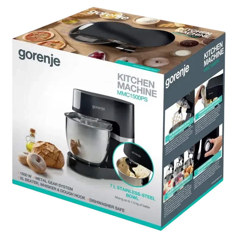 Кухонный комбайн Gorenje MMC1500PS, Black 11
