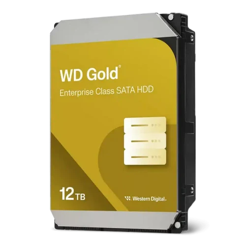 Жесткий диск Western Digital WD Gold WD122KRYZ, 12 TБ, Gold