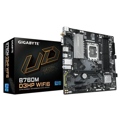 Материнская плата Gigabyte B760M D3HP WIFI6 LGA1700 Micro-ATX