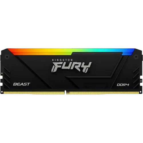 Оперативная память Kingston FURY Beast RGB, DDR4 SDRAM, 3600 МГц, 16ГБ
