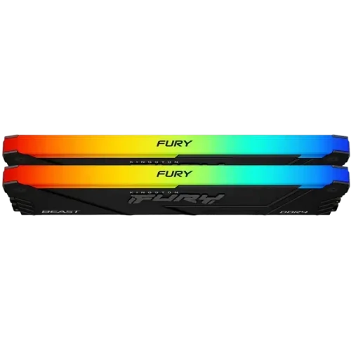 Оперативная память Kingston FURY Beast RGB, DDR4 SDRAM, 3600 МГц, 16ГБ