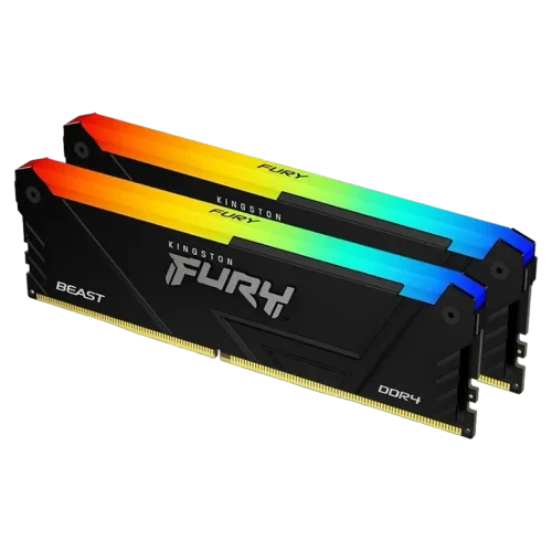 Оперативная память Kingston FURY Beast RGB, DDR4 SDRAM, 3600 МГц, 16ГБ