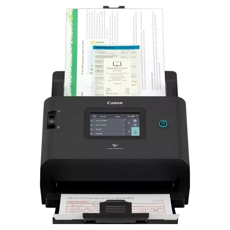 Scaner ADF Canon imageFORMULA DR-S350NW, Black 2