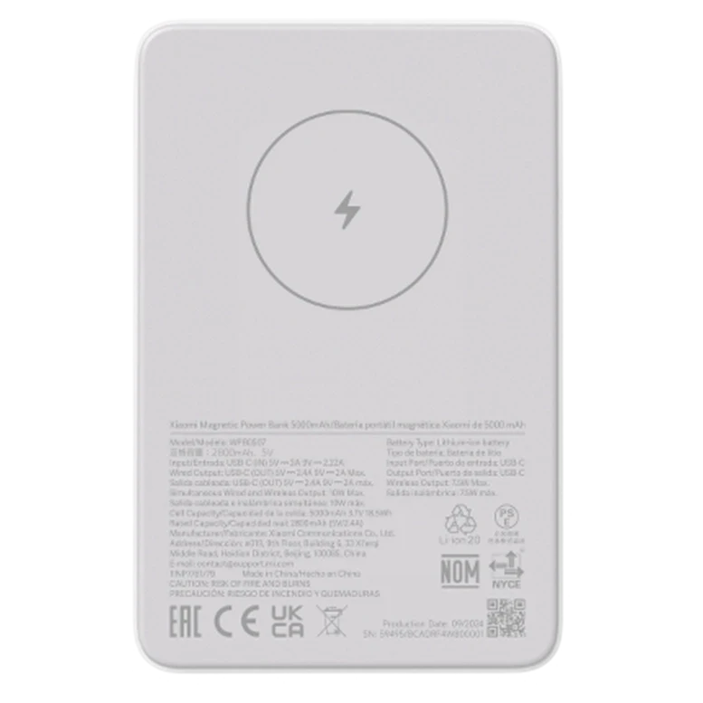 Xiaomi 5000mAh Power Bank Magnetic 2