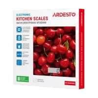 Cântar electronic de bucătărie Ardesto SCK-893, Cireașă 4
