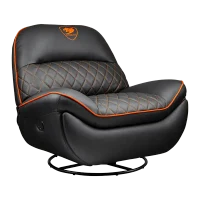Scaun Gaming Cougar Overlord, Black Orange 2