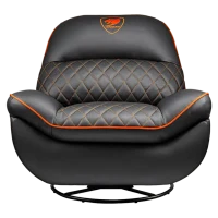 Scaun Gaming Cougar Overlord, Black Orange