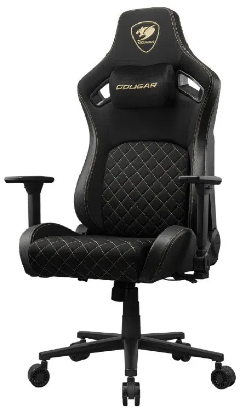 Игровое кресло Cougar Defensor Gold F, Black 3