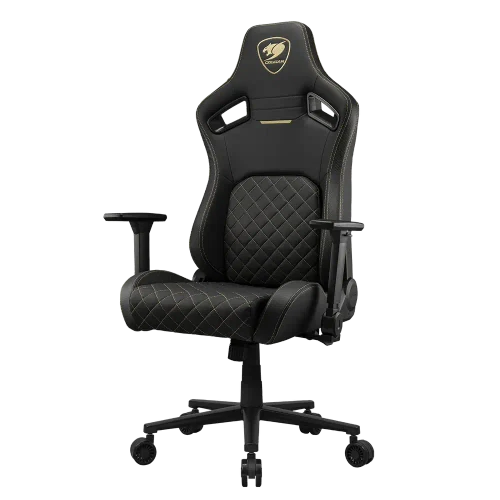 Игровое кресло Cougar Defensor, Black / Gold