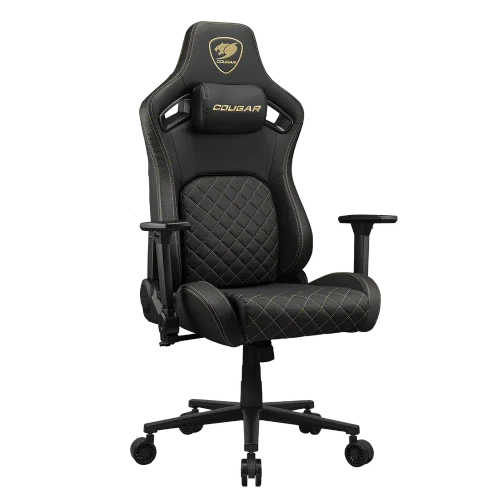 Игровое кресло Cougar Defensor, Black / Gold