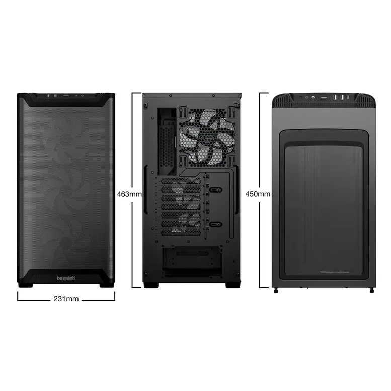 Корпус для ПК be quiet! PURE BASE 501 LX Mid-Tower, Черный 8