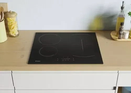 Plită incorporabilă cu inducție Candy CTP6SC4/E14U, Negru