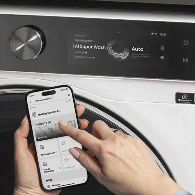 Стиральная машина Hisense WF7S1247BW White 9