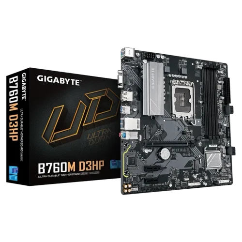 Материнская плата Gigabyte B760M D3HP LGA1700 Micro-ATX