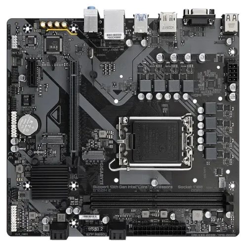Материнская плата Gigabyte B760M E LGA1700, Black