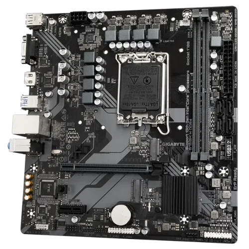Placă de bază Gigabyte B760M H DDR4 LGA1700 Micro-ATX