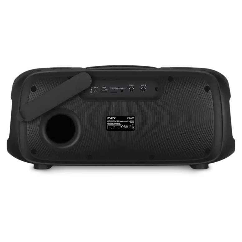 Портативная колонка SVEN PS-860, Чёрный 9