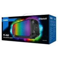 Портативная колонка SVEN PS-860, Чёрный 13