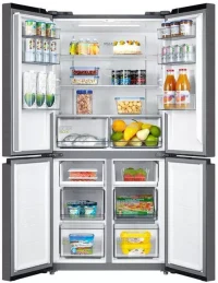 Холодильник SideBySide Midea MDRM691FIE46 Silver 3