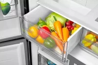 Холодильник SideBySide Midea MDRM691FIE46 Silver 6