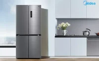Холодильник SideBySide Midea MDRM691FIE46 Silver 5