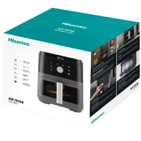 Аэрогриль Hisense HAF1800D, Чёрный 6