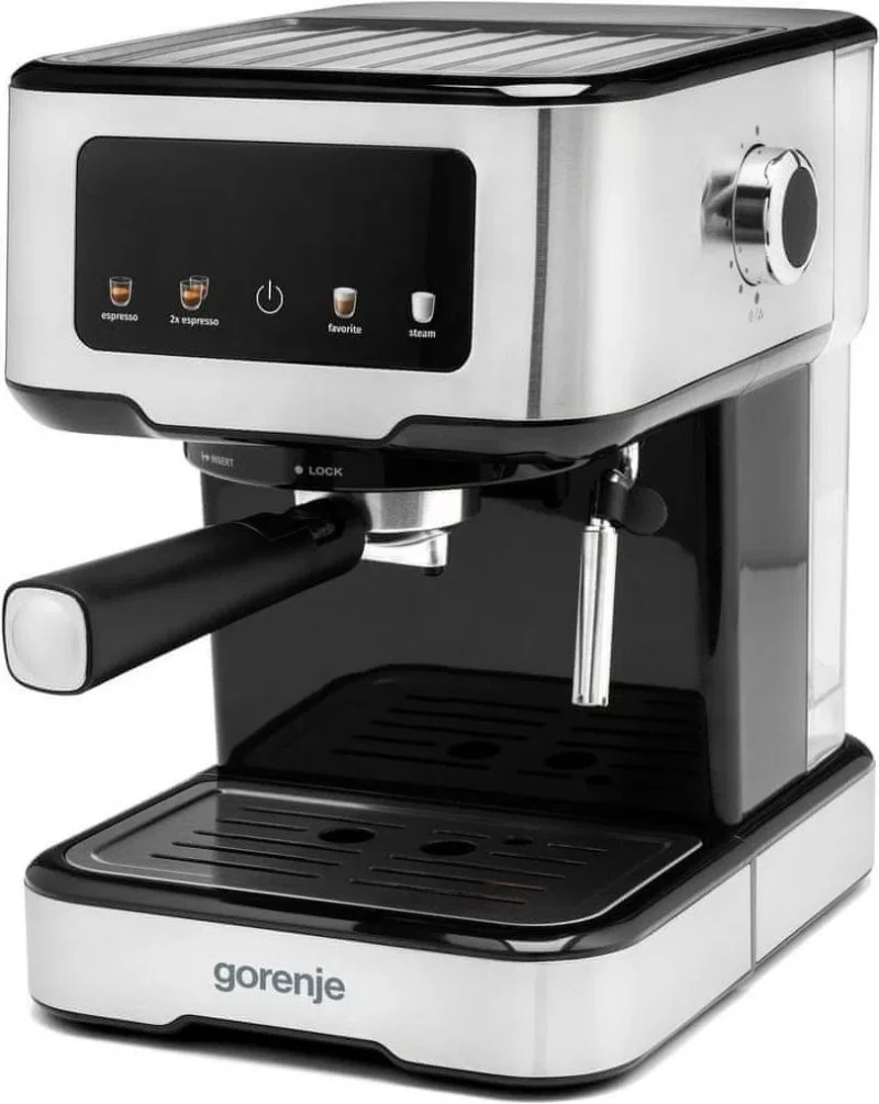 Электрокофеварка Gorenje ESCM15CD, Серебристый 2