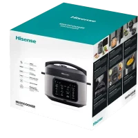 Мультиварка-скороварка Hisense HMC6SBK, Черный 6
