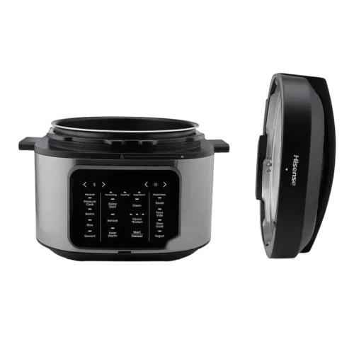 Aparat de gătit multifuncțional sub presiune Hisense HMC6SBK, Negru