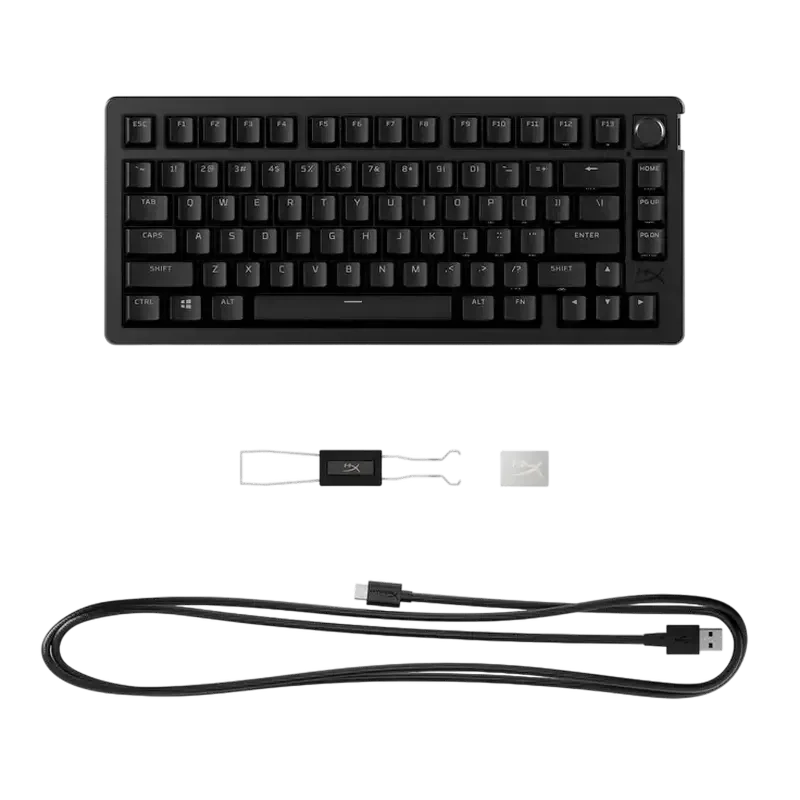 Клавиатура HyperX Alloy Rise 75, Black 2