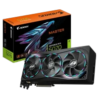 Placă video Gigabyte AORUS GeForce RTX 5070 MASTER, Black