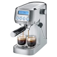 Кофемашина CASO Espresso Gourmet Crema, Silver