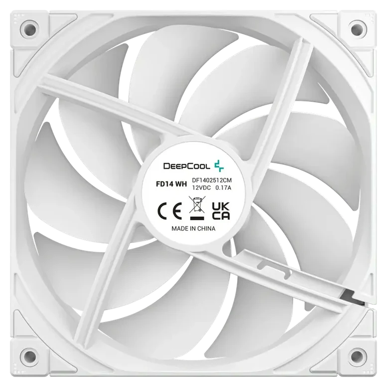 Ventilator PC Deepcool FD14, 140 mm, Alb 4